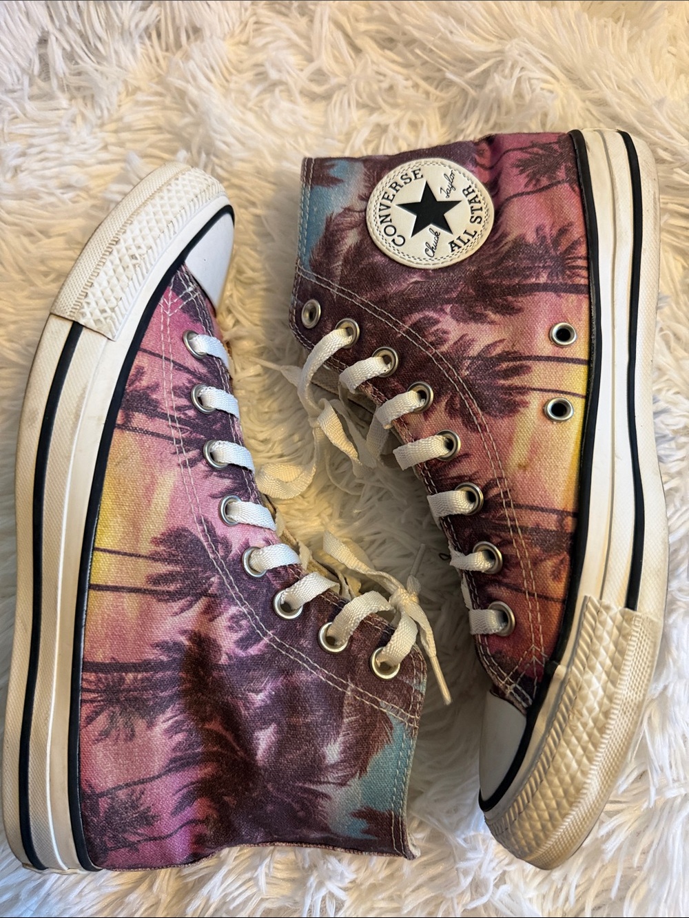 Converse Chuck Taylor All Star Canvas Sunset Palms Hi Tops